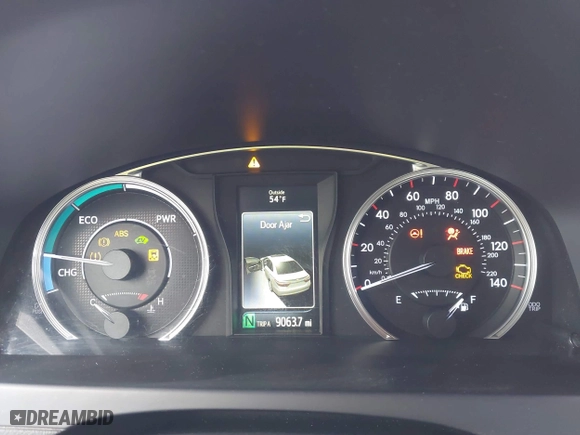 2015 Toyota Camry Hybrid LE with VIN 4T1BD1FK7FU155931, listed as a IAAI auction lot 41794523 with 90,730 mi miles. Bid and sale history available at carsss.com. Image 7.