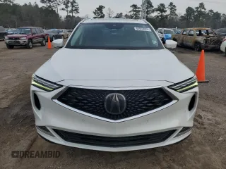 2022 Acura MDX w/Advance Package with VIN 5J8YE1H82NL051558, listed as a Copart auction lot 46953925 with 49,235 mi miles and Salvage Title. Bid and sale history available at carsss.com. Image 5.