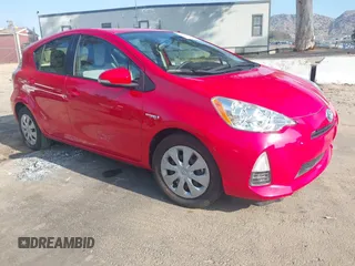 2012 Toyota Prius c One with VIN JTDKDTB38C1524601, listed as a IAAI auction lot 41603430 with 40,858 mi miles. Bid and sale history available at carsss.com. Image 1.