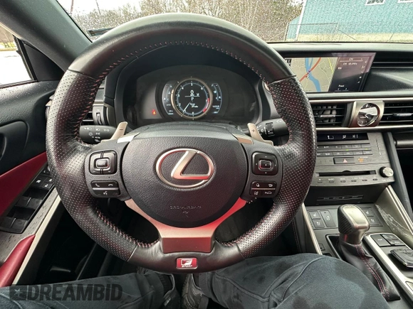 2019 Lexus IS 300 with VIN JTHC81D22K5035098, listed as a Copart auction lot 64338005 with 165,348 mi miles and Clean title. Bid and sale history available at DreamBid. Image 14.