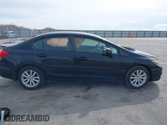 2012 Honda Civic EX with VIN JHMFB2F84CS002015, listed as a IAAI auction lot 41960922 with 188,152 mi miles and . Bid and sale history available at DreamBid. Image 13.