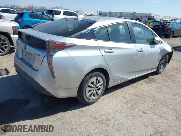 2016 Toyota Prius Four with VIN JTDKARFU9G3004190, listed as a IAAI auction lot 41667279 with 118,216 mi miles. Bid and sale history available at carsss.com. Image 4.