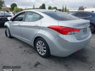 2011 Hyundai Elantra GLS PZEV with VIN 5NPDH4AE7BH022191, listed as a IAAI auction lot 41932987 with 187,381 mi miles. Bid and sale history available at carsss.com. Image 3.