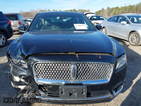 2017 Lincoln Continental Reserve with VIN 1LN6L9RP3H5628165, listed as a IAAI auction lot 41489434 with 143,171 mi miles. Bid and sale history available at carsss.com. Image 12.