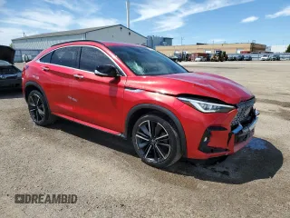2022 Infiniti QX55 Sensory with VIN 3PCAJ5L31NF104767, listed as a Copart auction lot 57218455 with 73,694 mi miles and Clean title. Bid and sale history available at DreamBid. Image 4.