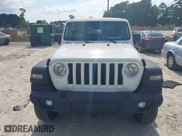 2021 Jeep Wrangler Willys with VIN 1C4GJXAGXMW544332, listed as a IAAI auction lot 42716885 with 47,000 mi miles and . Bid and sale history available at DreamBid. Image 12.