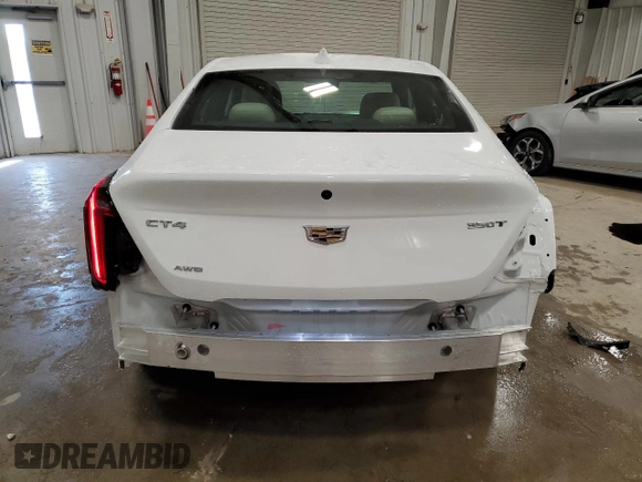 2025 Cadillac CT4 Luxury z VIN 1G6DK5RK9S0106028, wystawiony jako Copart lot #73555384 z przebiegiem 128 mil mil oraz Szkoda całkowita • Salvage title. Historia ofert i sprzedaży dostępna na DreamBid. Obrazek 6.