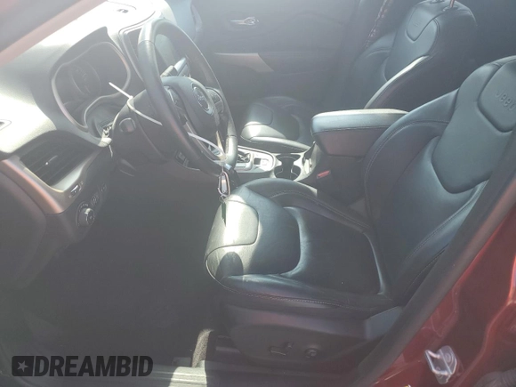 2018 Jeep Cherokee Limited с VIN 1C4PJMDB1JD600079, выставлен на аукционе Copart как лот 64073565 с пробегом 59 886 миль миль и Списание • Salvage title. История ставок и продаж доступна на DreamBid. Изображение 7.