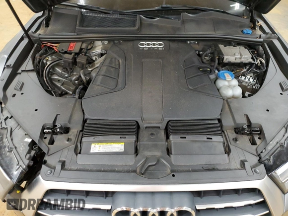 2017 Audi Q7 Premium Plus with VIN WA1LAAF77HD023620, listed as a Copart auction lot 46779325 with 124,722 mi miles and Salvage Title. Bid and sale history available at DreamBid. Image 14.
