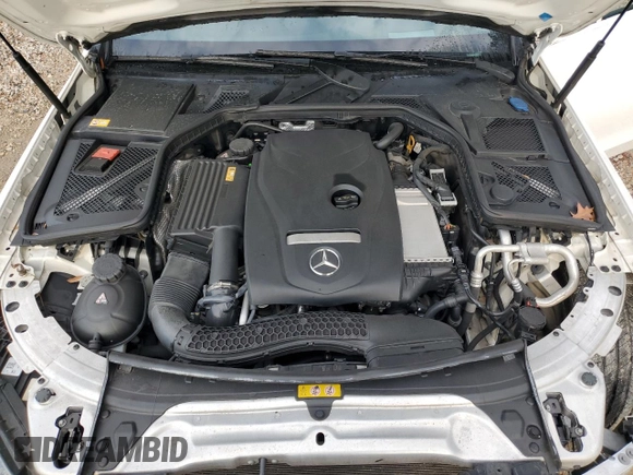 2015 Mercedes-Benz C 300 with VIN 55SWF4JB7FU093589, listed as a Copart auction lot 49947575 with 132,200 mi miles and Salvage Title. Bid and sale history available at DreamBid. Image 11.