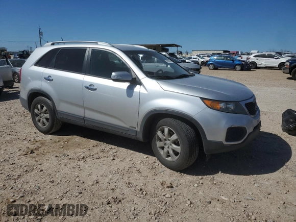 2012 Kia Sorento LX with VIN 5XYKTDA20CG218347, listed as a Copart auction lot 47980695 with 163,476 mi miles and Salvage Title. Bid and sale history available at carsss.com. Image 4.