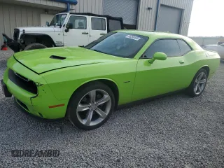 2015 Dodge Challenger R/T with VIN 2C3CDZAT3FH704264, listed as a Copart auction lot 56286455 with 106,821 mi miles and Salvage title. Bid and sale history available at DreamBid. Image 1.