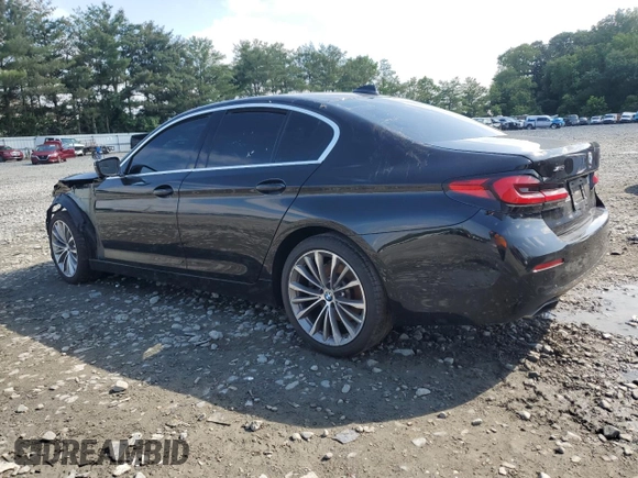 2021 BMW 5 Series 530i xDrive with VIN WBA13BJ09MWW90448, listed as a Copart auction lot 60318605 with Not provided miles and Clean title. Bid and sale history available at DreamBid. Image 2.