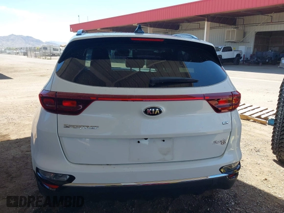 2022 Kia Sportage EX with VIN KNDPN3AC3N7996127, listed as a IAAI auction lot 42165035 with 35,370 mi miles and . Bid and sale history available at DreamBid. Image 16.