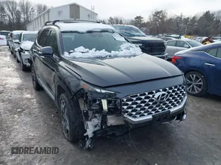 2022 Hyundai Santa Fe Limited with VIN 5NMS4DALXNH419090, listed as a IAAI auction lot 41545294 with 15,402 mi miles. Bid and sale history available at carsss.com. Image 6.