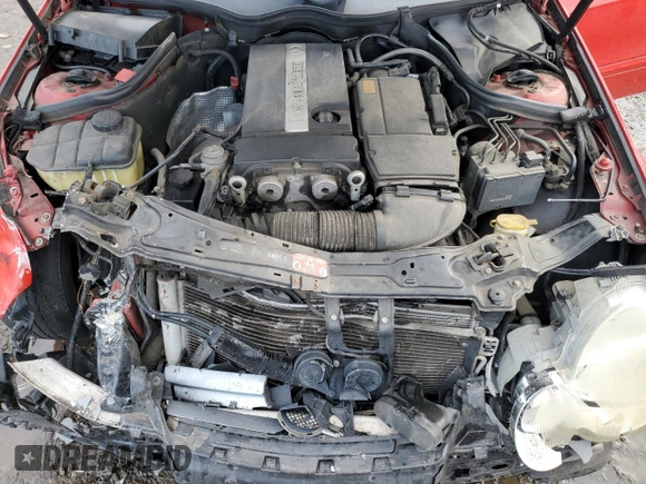 2003 Mercedes-Benz C 230 Kompressor with VIN WDBRN40J23A526300, listed as a Copart auction lot 43702855 with 124,676 mi miles and Salvage title. Bid and sale history available at DreamBid. Image 14.