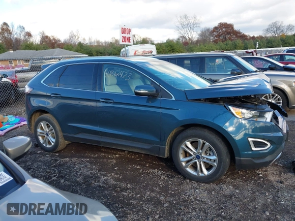 2016 Ford Edge Titanium with VIN 2FMPK3K80GBB48344, listed as a IAAI auction lot 40812473 with 65,999 mi miles. Bid and sale history available at carsss.com. Image 13.