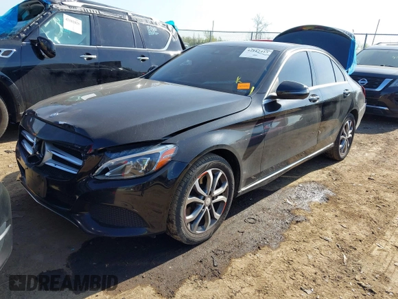 2016 Mercedes-Benz C 300 Luxury with VIN WDDWF4KB1GR150239, listed as a IAAI auction lot 42112415 with 227,620 mi miles and . Bid and sale history available at carsss.com. Image 17.