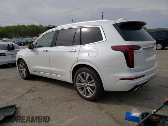 2024 Cadillac XT6 FWD Premium Luxury with VIN 1GYKPCRS4RZ702383, listed as a Copart auction lot 53346745 with 43,339 mi miles and Salvage title. Bid and sale history available at DreamBid. Image 2.