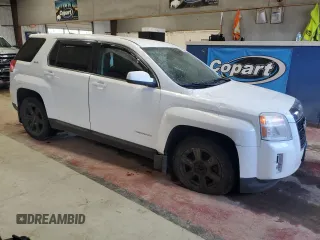 2015 GMC Terrain SLE with VIN 2GKFLVEK4F6334867, listed as a Copart auction lot 47183225 with 77,813 mi miles and Salvage Title. Bid and sale history available at carsss.com. Image 4.