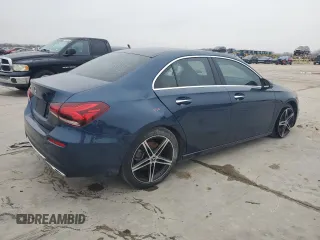 2021 Mercedes-Benz A 220 with VIN W1K3G4EB7MJ280337, listed as a Copart auction lot 42810135 with 65,057 mi miles and Salvage Title. Bid and sale history available at DreamBid. Image 3.
