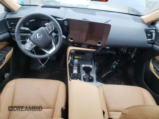 2025 Lexus NX 350h Premium with VIN 2T2GKCEZ5SC047322, listed as a Copart auction lot 56096035 with 5,012 mi miles and Salvage Title. Bid and sale history available at DreamBid. Image 8.