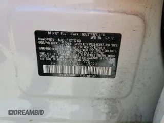 2017 Subaru Forester Limited with VIN JF2SJARCXHH568229, listed as a Copart auction lot 47216893 with 96,956 mi miles. Bid and sale history available at carsss.com. Image 13.