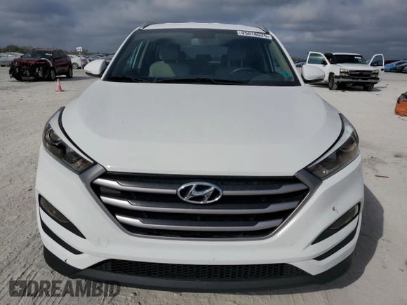 2018 Hyundai Tucson SEL Plus with VIN KM8J33A44JU808422, listed as a Copart auction lot 45018025 with 65,161 mi miles and Salvage Title. Bid and sale history available at carsss.com. Image 5.