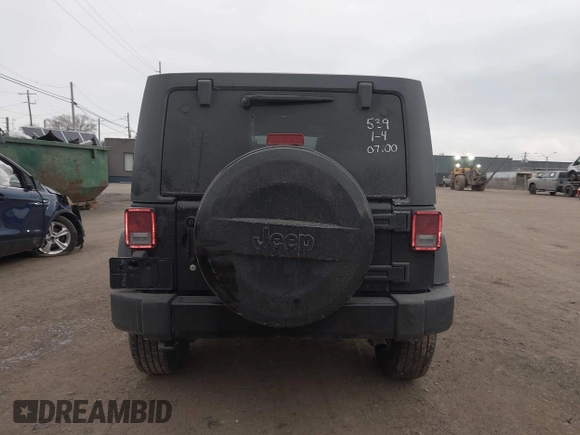 2018 Jeep Wrangler JK Unlimited Altitude with VIN 1C4BJWEG1JL843963, listed as a IAAI auction lot 41287894 with 120,701 mi miles. Bid and sale history available at carsss.com. Image 17.