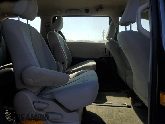 2013 Toyota Sienna L with VIN 5TDZK3DC5DS389664, listed as a Copart auction lot 46168265 with 79,962 mi miles and Salvage Title. Bid and sale history available at carsss.com. Image 11.