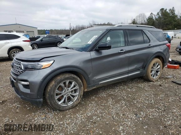 2022 Ford Explorer Limited z VIN 1FMSK7FH6NGA33863, wystawiony jako Copart lot #45323545 z przebiegiem 36 492 mil mil oraz Szkoda całkowita • Salvage title. Historia ofert i sprzedaży dostępna na DreamBid. Obrazek 1.