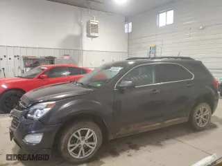 2016 Chevrolet Equinox LT with VIN 2GNFLFEK8G6297168, listed as a Copart auction lot 48068495 with 75,278 mi miles and Salvage Title. Bid and sale history available at carsss.com. Image 1.