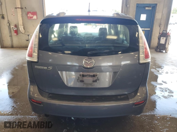 2008 Mazda 5 Sport with VIN JM1CR293880306452, listed as a Copart auction lot 63686425 with 102,988 mi miles and Salvage title. Bid and sale history available at DreamBid. Image 6.
