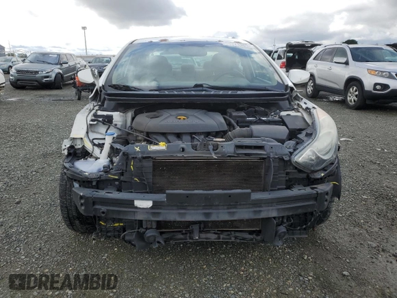 2012 Hyundai Elantra Limited z VIN 5NPDH4AE6CH071528, wystawiony jako Copart lot #49171385 z przebiegiem 117 352 mil mil oraz Szkoda całkowita • Salvage title. Historia ofert i sprzedaży dostępna na DreamBid. Obrazek 5.