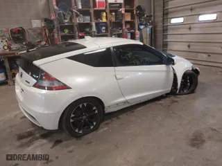 2014 Honda CR-Z EX with VIN JHMZF1D65ES001052, listed as a IAAI auction lot 41879795 with 1 mi miles. Bid and sale history available at carsss.com. Image 4.