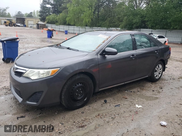 2012 Toyota Camry L with VIN 4T4BF1FK9CR217423, listed as a Copart auction lot 52524015 with 192,294 mi miles and Salvage Title. Bid and sale history available at carsss.com. Image 1.