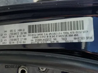 2017 Ram 3500 Laramie with VIN 3C63RRML0HG632121, listed as a Copart auction lot 68675344 with 126,129 mi miles and Salvage Title. Bid and sale history available at carsss.com. Image 12.
