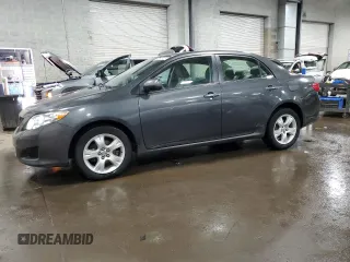 2009 Toyota Corolla with VIN 1NXBU40E49Z019376, listed as a Copart auction lot 46895925 with 91,989 mi miles and Salvage Title. Bid and sale history available at carsss.com. Image 1.
