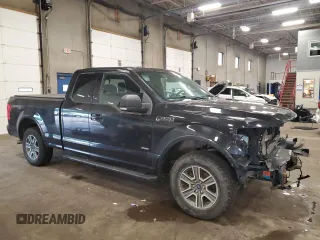 2015 Ford F-150 XLT with VIN 1FTEX1EP7FKF05432, listed as a Copart auction lot 60664805 with 165,509 mi miles and Salvage title. Bid and sale history available at DreamBid. Image 4.