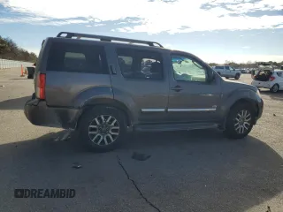 2008 Nissan Pathfinder LE with VIN 5N1BR18B28C622941, listed as a Copart auction lot 43322935 with 193,884 mi miles and Salvage Title. Bid and sale history available at carsss.com. Image 3.