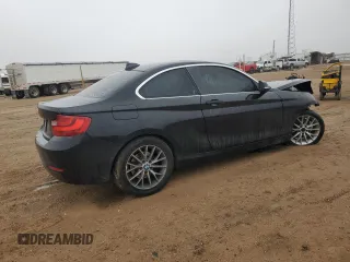 2014 BMW 2 Series 228i with VIN WBA1F5C5XEVV99178, listed as a Copart auction lot 87931195 with Not Provided miles and Salvage Title. Bid and sale history available at carsss.com. Image 3.