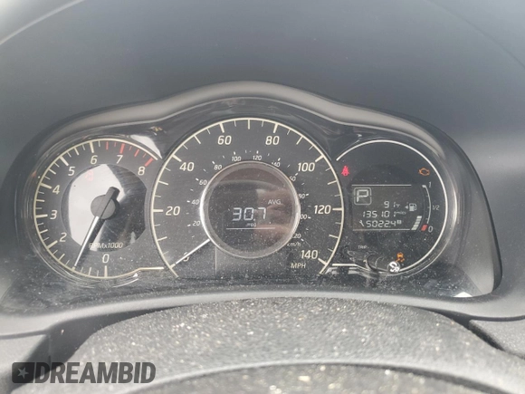 2016 Nissan Note SR with VIN 3N1CE2CP5GL389964, listed as a Copart auction lot 64019435 with 135,101 mi miles and Salvage title. Bid and sale history available at DreamBid. Image 9.