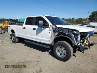 2021 Ford F-350 XL with VIN 1FT8W3B68MED50473, listed as a Copart auction lot 74001304 with 37,866 mi miles and Salvage Title. Bid and sale history available at DreamBid. Image 4.