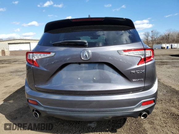 2019 Acura RDX with VIN 5J8TC2H39KL031457, listed as a Copart auction lot 47434825 with 93,661 mi miles and Salvage title. Bid and sale history available at DreamBid. Image 6.