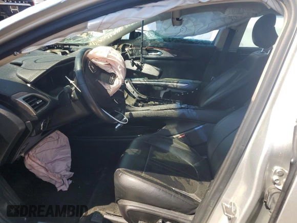 2016 Lincoln MKZ with VIN 3LN6L2G95GR610628, listed as a Copart auction lot 49579285 with 0 mi miles and Salvage Title. Bid and sale history available at carsss.com. Image 7.