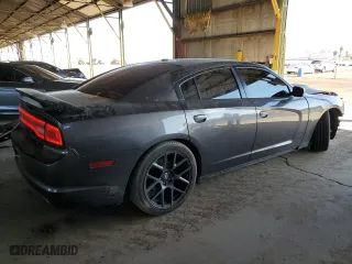 2014 Dodge Charger RT Plus with VIN 2C3CDXCT4EH333311, listed as a Copart auction lot 45233855 with 134,917 mi miles and Salvage Title. Bid and sale history available at carsss.com. Image 3.