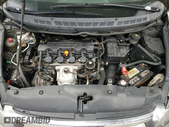 2006 Honda Civic LX with VIN 1HGFA16516L051998, listed as a Copart auction lot 47038345 with 166,496 mi miles and Salvage Title. Bid and sale history available at DreamBid. Image 11.