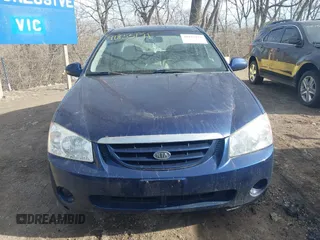 2006 Kia Spectra EX with VIN KNAFE121365221138, listed as a IAAI auction lot 41855171 with 158,425 mi miles. Bid and sale history available at carsss.com. Image 12.