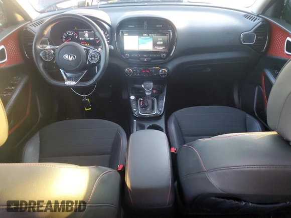 2021 Kia Soul Turbo with VIN KNDJ53AF5M7743289, listed as a Copart auction lot 85521924 with 30,967 mi miles and Salvage Title. Bid and sale history available at DreamBid. Image 8.