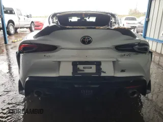 2020 Toyota Supra 3.0 with VIN WZ1DB4C06LW031027, listed as a Copart auction lot 55743535 with Not provided miles and Salvage title. Bid and sale history available at DreamBid. Image 6.
